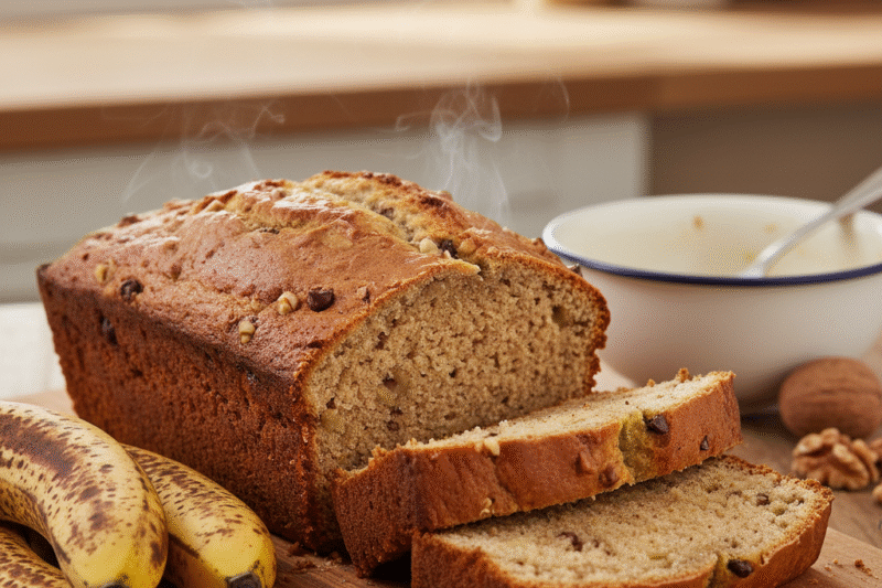 Heavenly Classic Banana Bread